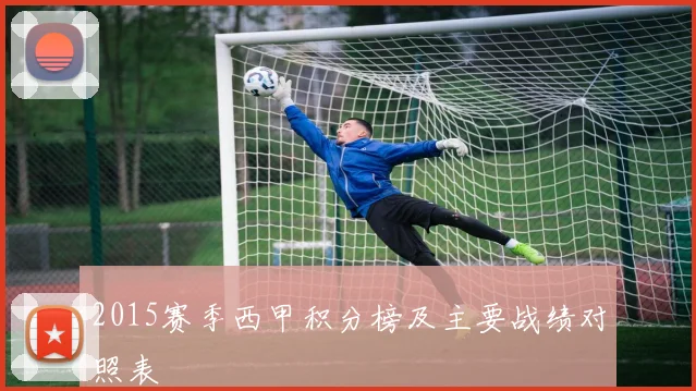 2015赛季西甲积分榜及主要战绩对照表