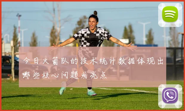 今日火箭队的技术统计数据体现出哪些核心问题或亮点